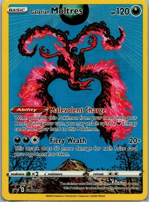 Galarian Moltres SWSH: Sword & Shield Promo Cards SWSH284 Holo NM - Image 1 of 2