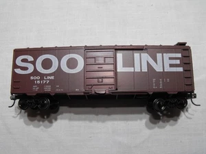 HO- SOO LINE 40' BOXCAR #15177- estate- C7 - Picture 1 of 6