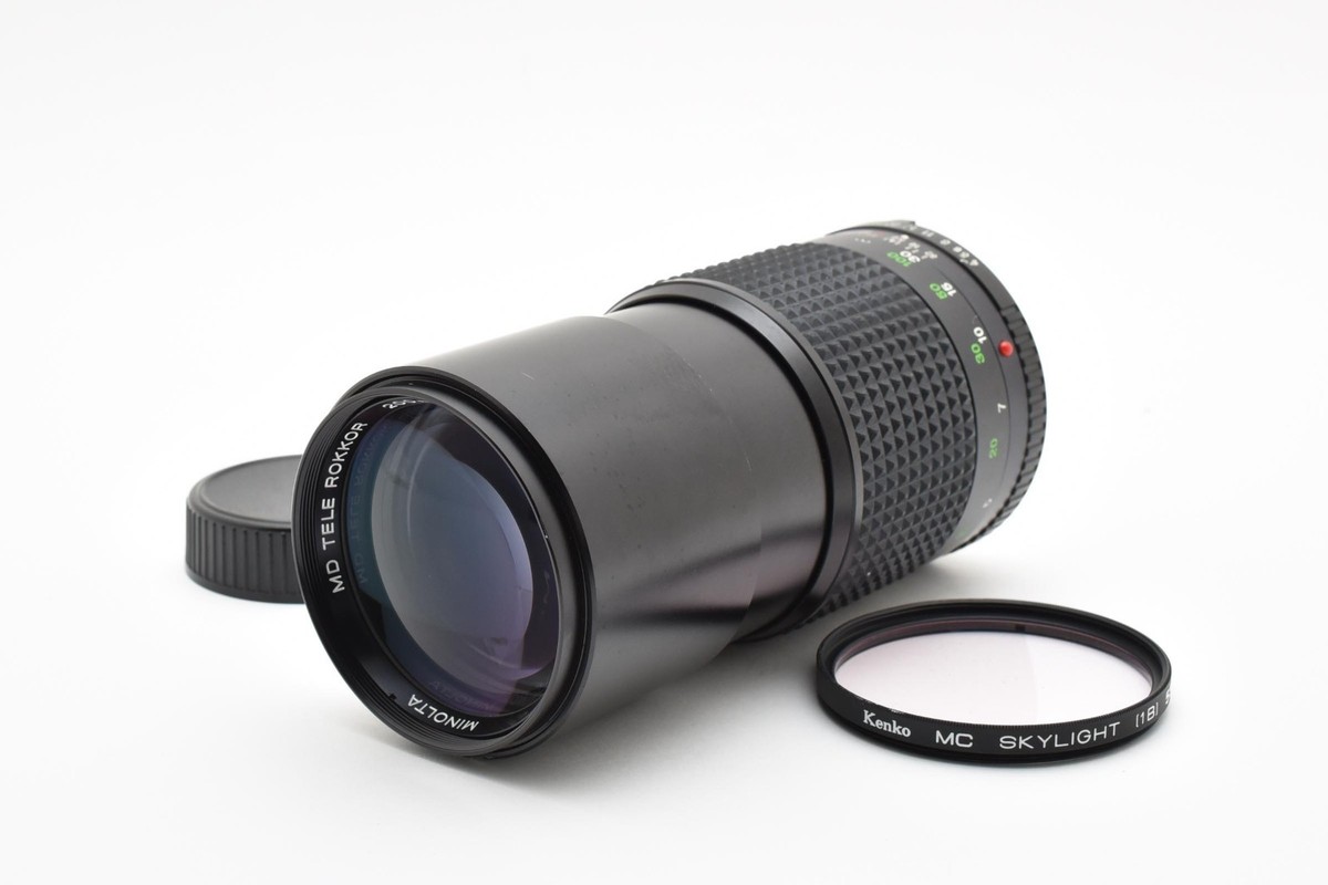MINOLTA ミノルタ MD 200mm F2.8 The Rokkor Files - Minolta