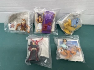 Burger King Happy Meal Toys Aladdin Set Of 5 1990's in Packages * NIP UNOPENED - Picture 1 of 2