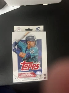 2023 Topps Baseball Cards Un Opened Pack New HANGER SEALED Box 67 Cards - Picture 1 of 1