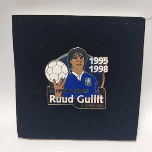 Chelsea Danbury Mint Pin Badge Ruud Gullit 1995 1998 Midfielder Football Metal - Bild 1 von 6
