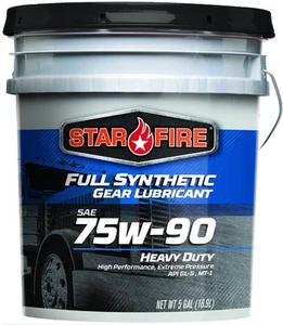 Full Synthetic 75W90 Gear Lubricant GL-5, 5-Gallon Pail - Picture 1 of 1