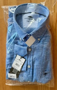 Fynch-Hatton Herren Leinen Hemd Gr. XL / 100% Leinen Neu - Bild 1 von 5