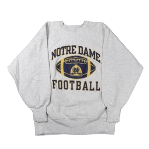 Vintage Notre Dame Football Sweatshirt Herren Large 80s Champion Reverse Weave USA - Bild 1 von 16