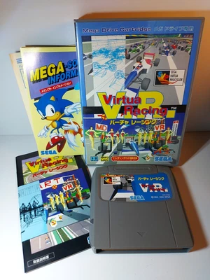 Virtua Racing with manual box Sega Mega Drive MD Japan ver. - Image 1 of 4