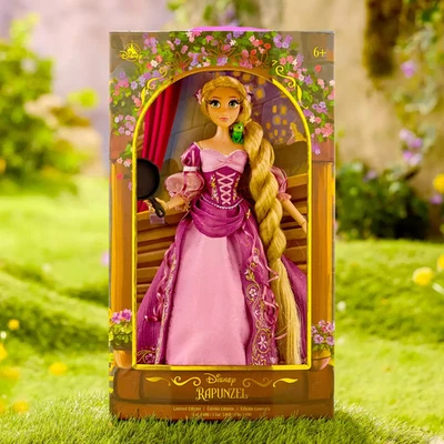 Muñeca Rapunzel 17" Púrpura Enredada Edición Limitada Disney Store Foto 1 de 3