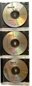 3 CD STATIC-X METAL SET DJ ADVANCE PROMO DEMO STINGWRAY / DESTROYER & THE ONLY - Bild 1 von 2