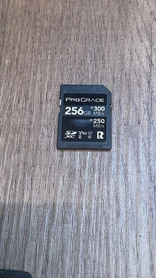 ProGrade Digital 256GB UHS-II SDXC Memory Card v90 - Image 1 of 2