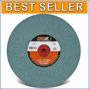 High-Speed 8'' Grinding Wheel, GC80-I-V Silicon Carbide for Non-Ferrous Metals - Picture 1 of 2