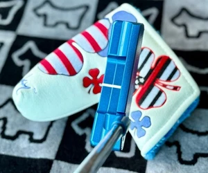Custom Left handed Red White Blue 35” Scotty Cameron Newport 2 Brand New - Picture 1 of 10