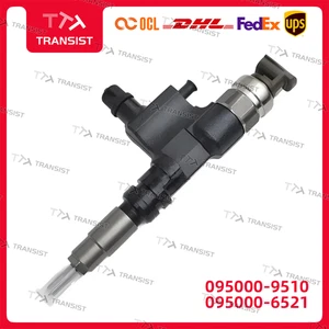 Inyector de combustible 095000-6520 095000-6521 23670-E0091 para HINO Toyota Dyna N04C - Imagen 1 de 6