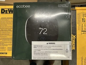 ecobee3 lite Smart Thermostat - Black (EB-STATE3LT-02) NEW! - Picture 1 of 2