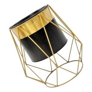  Blumentöpfe Metall Blumenständer Eisenblumentopfhalter Pflanzgefäß - Bild 1 von 12