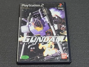 Sony PlayStation2 Mobile Suit Gundam Retro Game Korean Version for PS2 Console - Picture 1 of 6
