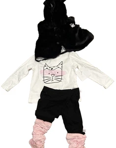 Rosie Pope Set di Pantaloni per Ragazze 3 Pezzi, Nero, 12M - Foto 1 di 7