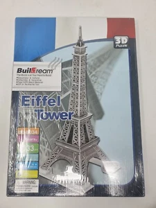 Torre Eiffel Puzzle 3D 33 Pezzi, Buildream Nuovo In SCATOLA BD-034 - Foto 1 di 3