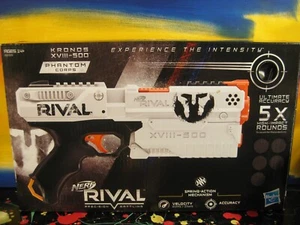 XVIII-500 Nerf Rival Ball Blaster with 1 Ball and 2 Flags plus Box - Picture 1 of 6