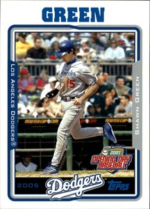 2005 Topps Opening Day Baseball Card #142 Shawn Green