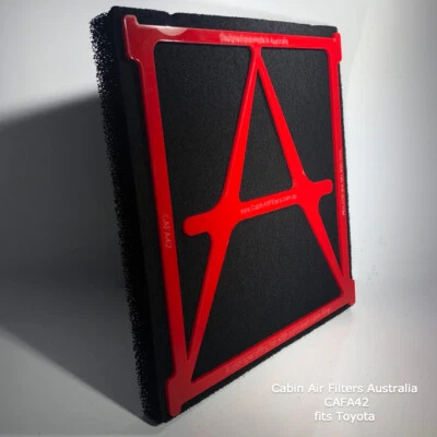 CABIN AIR POLLEN FILTER fits TOYOTA CAMRY 2006-2018 3 STAGE CARBON POLLEN FILTER - image 1 of 4