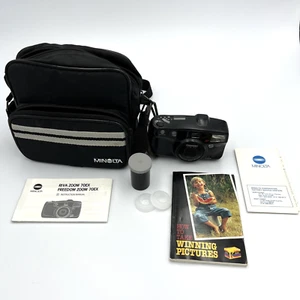 Minolta Freedom Zoom 70EX 35mm Film Point and Shoot Camera with Carrying Case - Picture 1 of 14