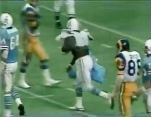1978 Houston Oilers vs Los Angeles Rams DVD Earl Campbell Run - Picture 1 of 2