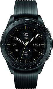 Samsung Galaxy Watch 42mm, GPS, Bluetooth, Unlocked LTE – Midnight Black