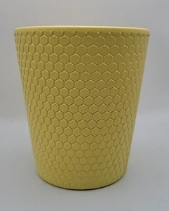 Gelbe Waben Bienenpflanzgefäß Blumenvase Ostern Frühling hell Made in Germany - Bild 1 von 6