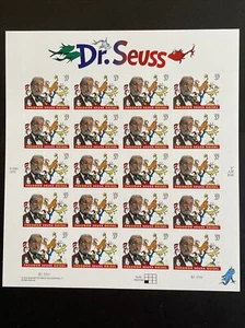 2004 sheet Theodor Seuss Geisel aka Dr. Seuss Sc# 3835 - Picture 1 of 1