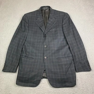 CORNELIANI Blazer Jacket Mens 52 (42 US) Spencer Made in Italy Virgin Wool Silk - Picture 1 of 18
