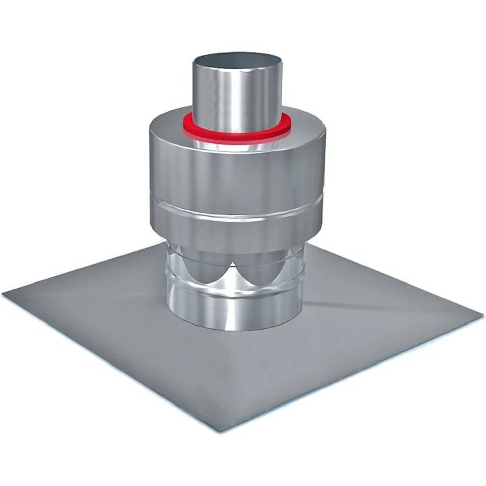 Bertrams Fermeture Supérieure Avec Ventilation Arrière Dn 80 Mündungsrohr Inox - Bild 1 von 1