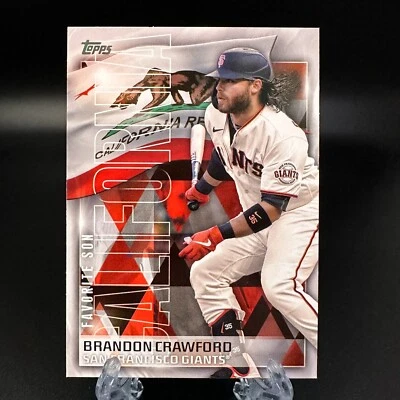 2023 Topps Brandon Crawford Favorite Sons #FS-9 San Francisco Giants - Image 1 of 2