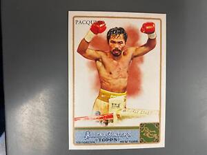 Manny Pacquiao 2011 Topps Allen & Giner Rookie Card RC Boxing #262 N23