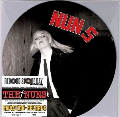 The NUNS 7" Do You Want Me On My Knees / You're The Enemy PICTURE DISC RSD 2022 - Image 1 of 4
