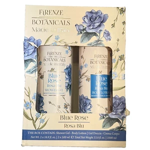 Firenze Botanical Made in Italy Body Care Set Shower Gel and Body Lotion - Picture 1 of 10