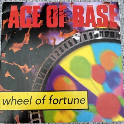Ace Of Base - Wheel Of Fortune - 861 544-7 - 7" Single Vinyl Record - VG+ / VG+ - Image 1 of 2