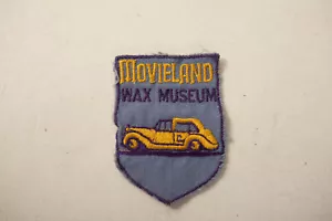 MovieLand Wachsfigurenkabinett Aufnäher (B4C/JSF6) Vintage Hollywood Tuch altes Auto Filmstars - Bild 1 von 5
