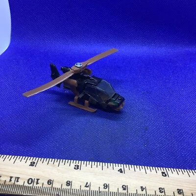 Matchbox Helicopter Mission 1985 Camo 1:80 Made in Thailand - Image 1 of 4