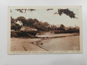 CPA - 56 - LA TRINITE-SUR-MER - Un coin pittoresque de la petite Plage. - Imagen 1 de 2