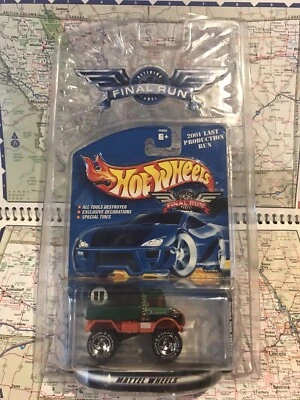 Hot Wheels~2001~Final Run~Mercedes•Benz Unimog ~Nice Clamshell - Image 1 of 4