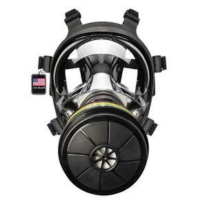 Parcil Safety NB-100V Full Face Respirator Gas Mask w/ Voice Amplifier - Picture 1 of 7