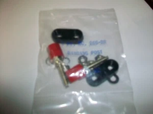 H H SMITH DUAL RED BINDING POSTS  #269-RR - Picture 1 of 2