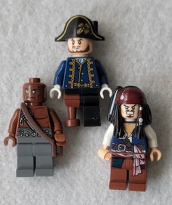lego pirates of the caribbean captain jack sparrow minifigure C - Picture 1 of 14