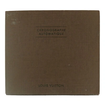 GENUINE LOUIS VUITTON CHRONOGRAPHE AUTOMATIQUE WATCH MANUAL - Image 1 of 3