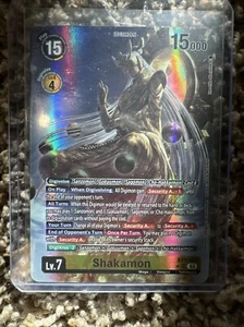 Shakamon - EX6-031 - Super Rare - Alt Art - Infernal Ascension - Digimon TCG - Picture 1 of 2