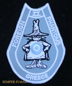 F-4 PHANTOM II GREEK AIR FORCE GREECE PATCH SPOOK PIN UP - Picture 1 of 1