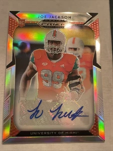 2019 Panini Prizm Draft Picks Autograph Prizms #216 Joe Jackson - Bild 1 von 7