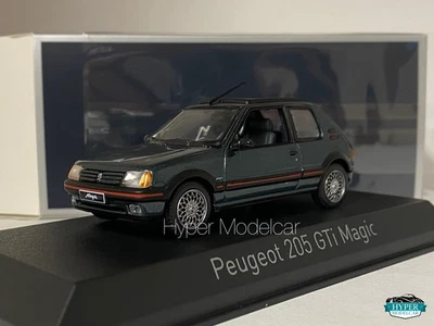 NOREV 1/43 PEUGEOT 205 GTI 1.9 MAGIC 1990 SORRENTO GREEN  ART.471752 - Immagine 1 di 3