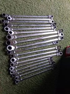 Mountain & Monster Metric Reverse Ratchet Wrench Universal Spline Lot Of 18 READ - Picture 1 of 8