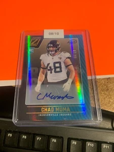 2022 PANINI ZENITH CHAD MUMA ARTIST PROOF ROOKIE AUTOGRAPH 8/10 ~ #165 - Picture 1 of 1